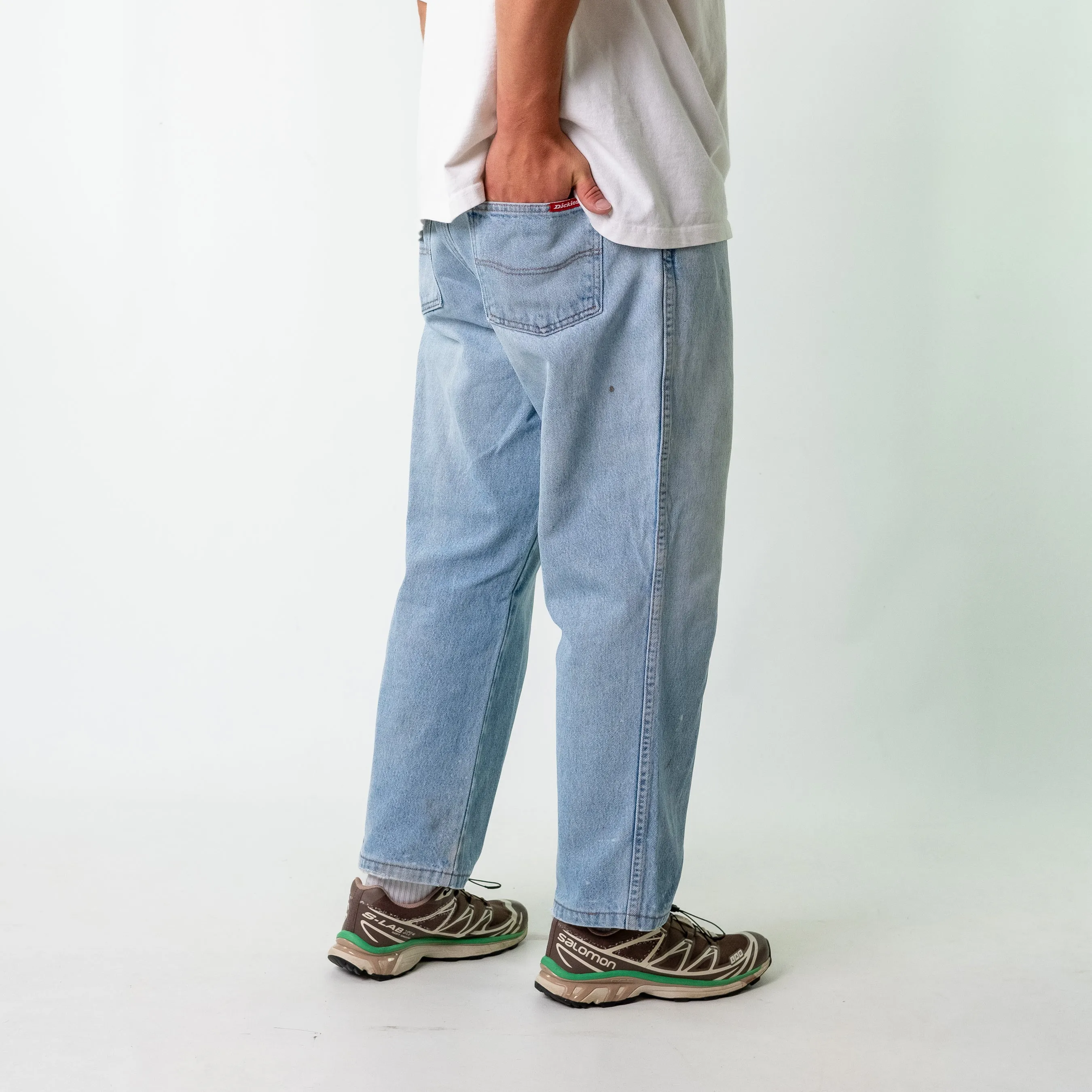 Light Blue 90s Carhartt Denim Jeans Baggy Pants (40x30)