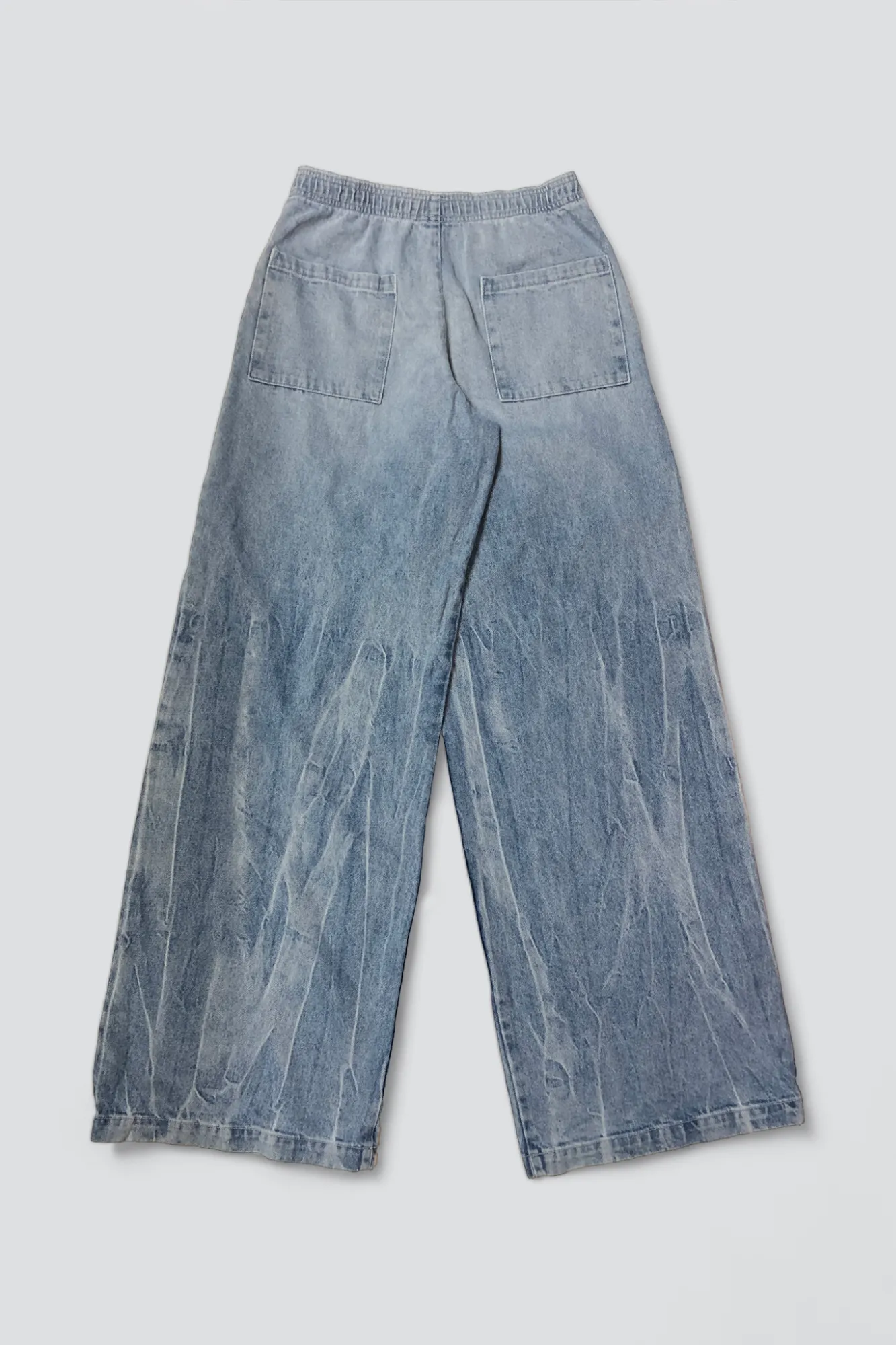 Light Wash Denim Standard Pant