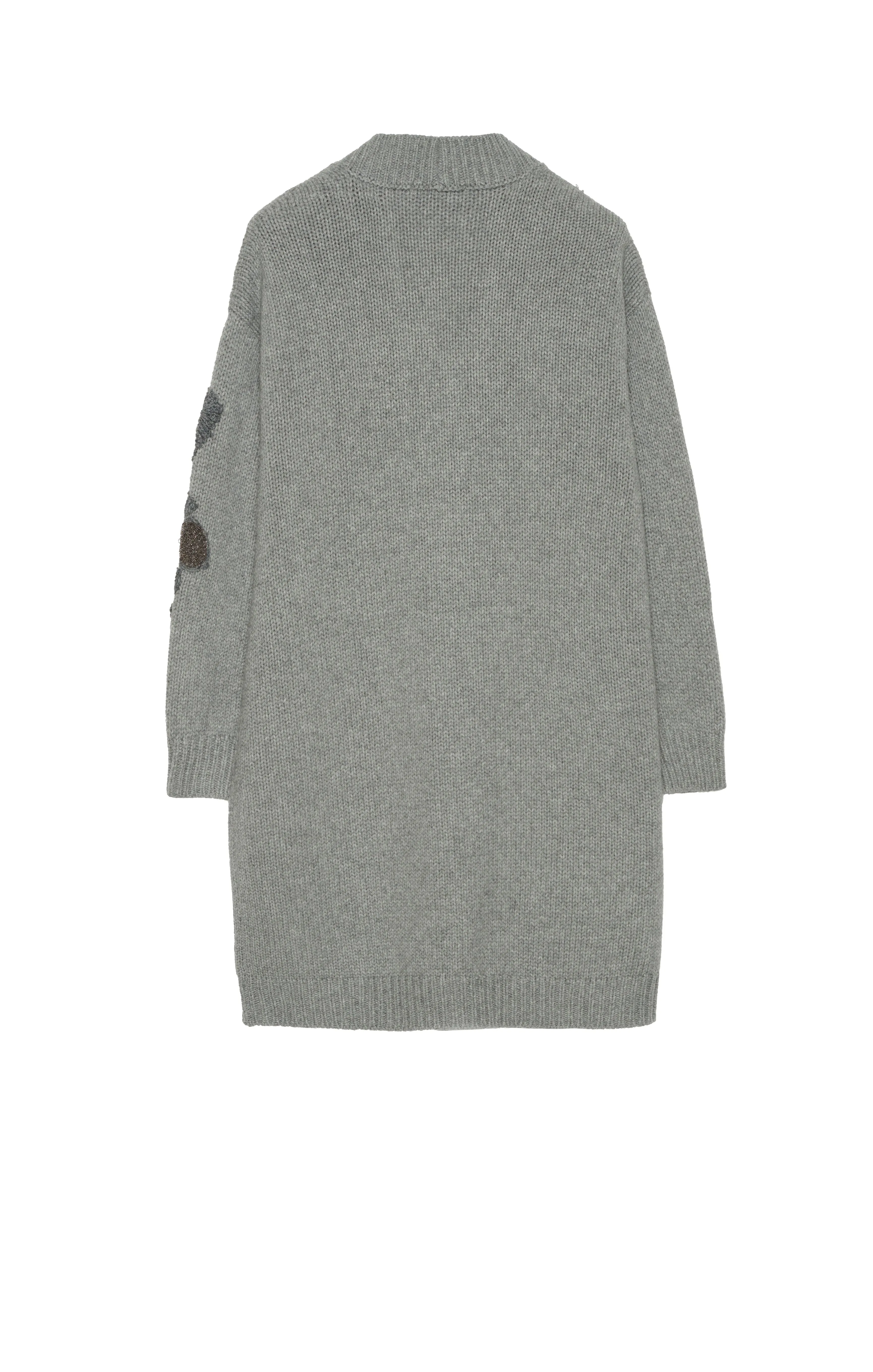 Long Cardigan - Light Grey