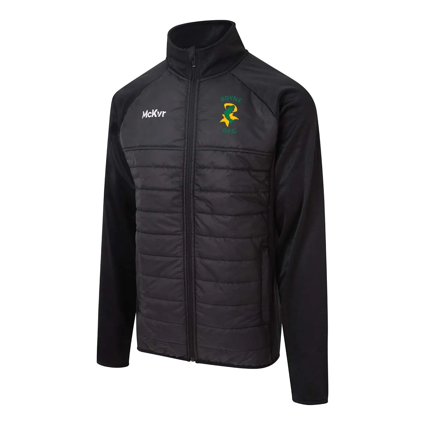 Mc Keever Boyne RFC Core 22 Hybrid Jacket - Adult - Black