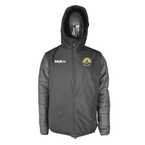 Mc Keever Carna Cashel GAA Core 22 Stadium Jacket - Adult - Black