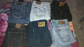 Men jeans Lee and wrangler