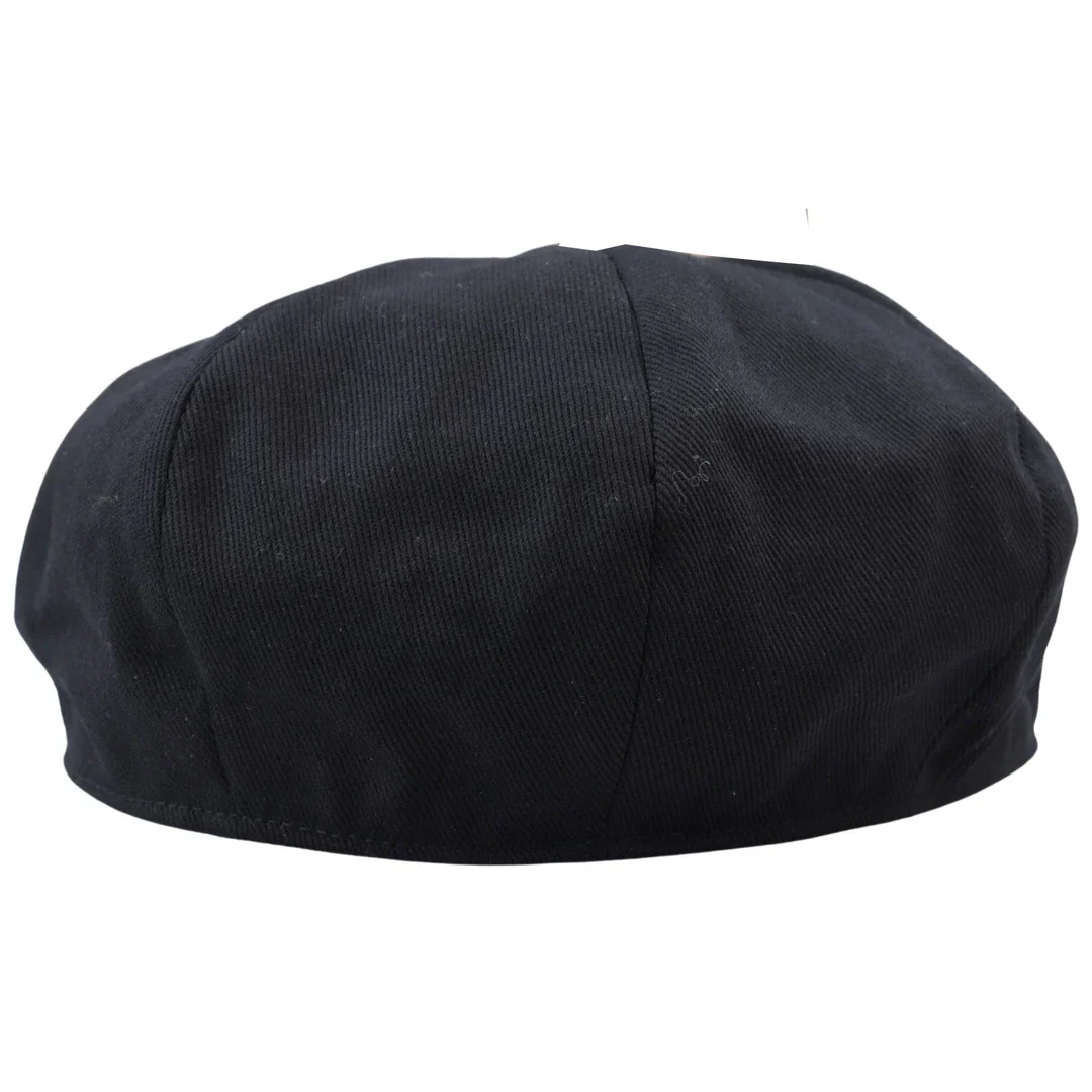 Men's 8 Panel Razor Summer Black Baker Boy Hat Cotton Blinders Newsboy Flat Cap Shelby