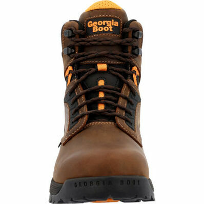 Men's TBD Waterproof Work Boot in Brown