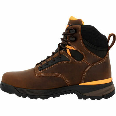 Men's TBD Waterproof Work Boot in Brown