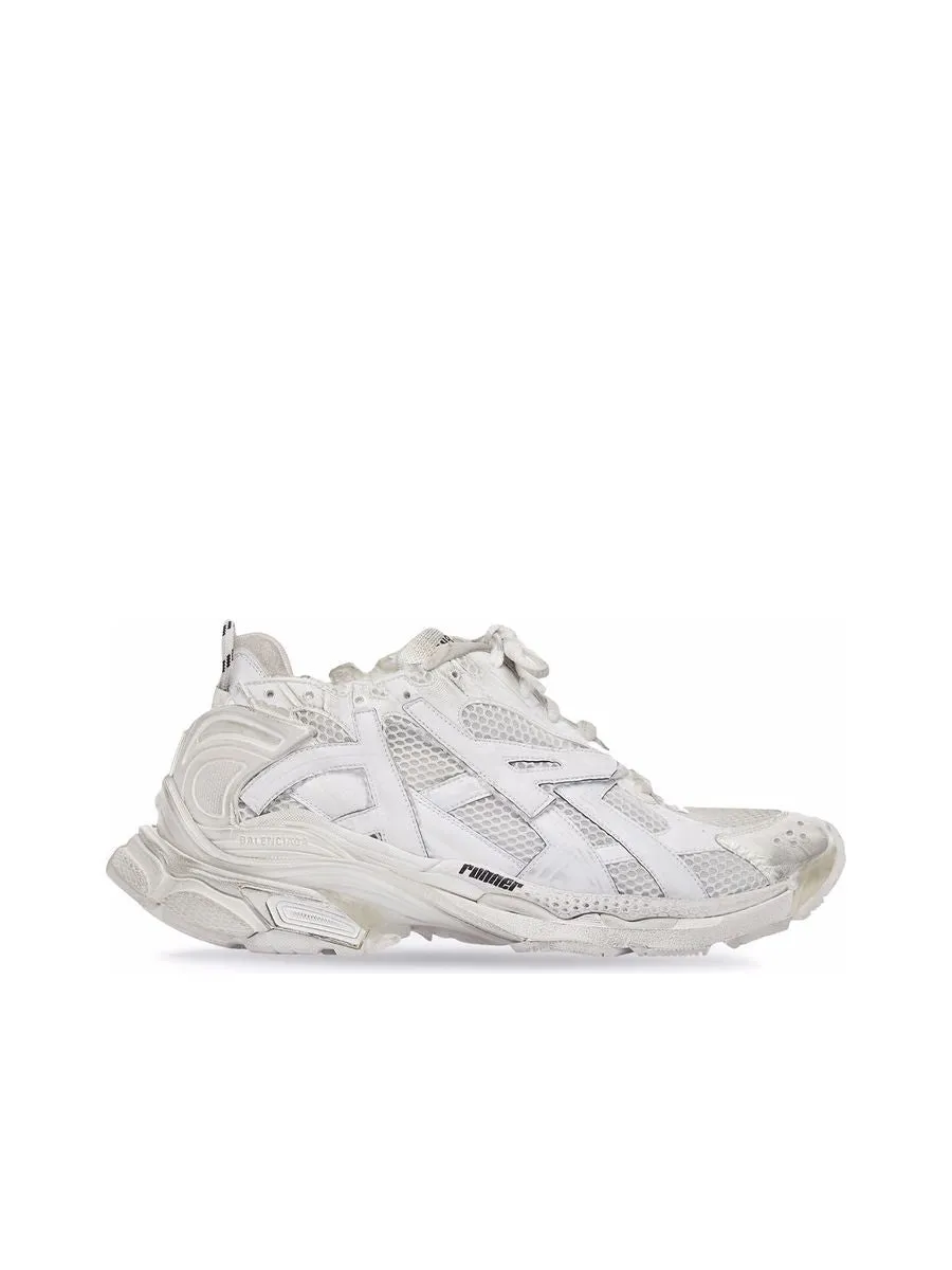 Men's Runner Sneaker in White