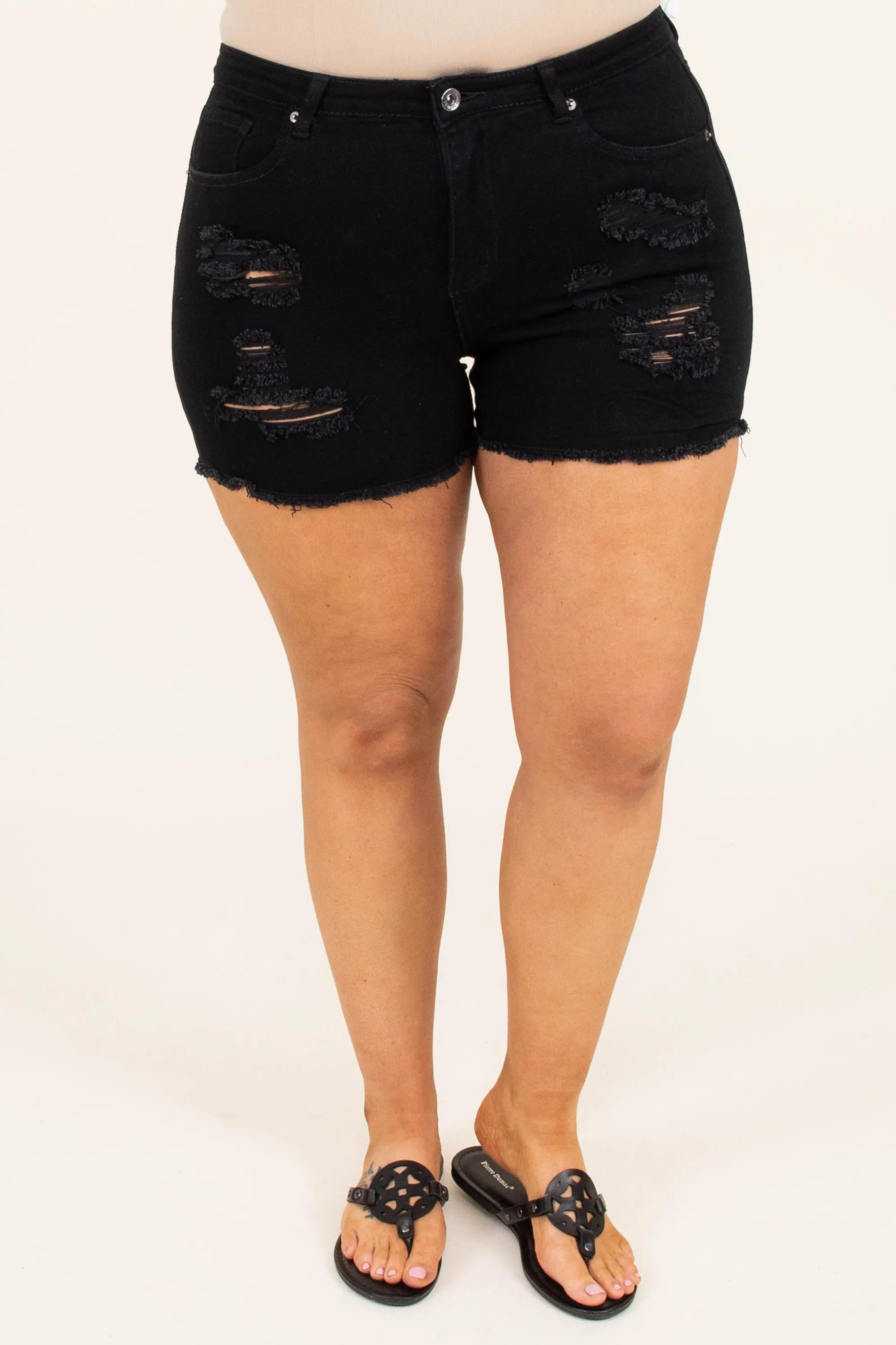 Midnight Dance Shorts, Black