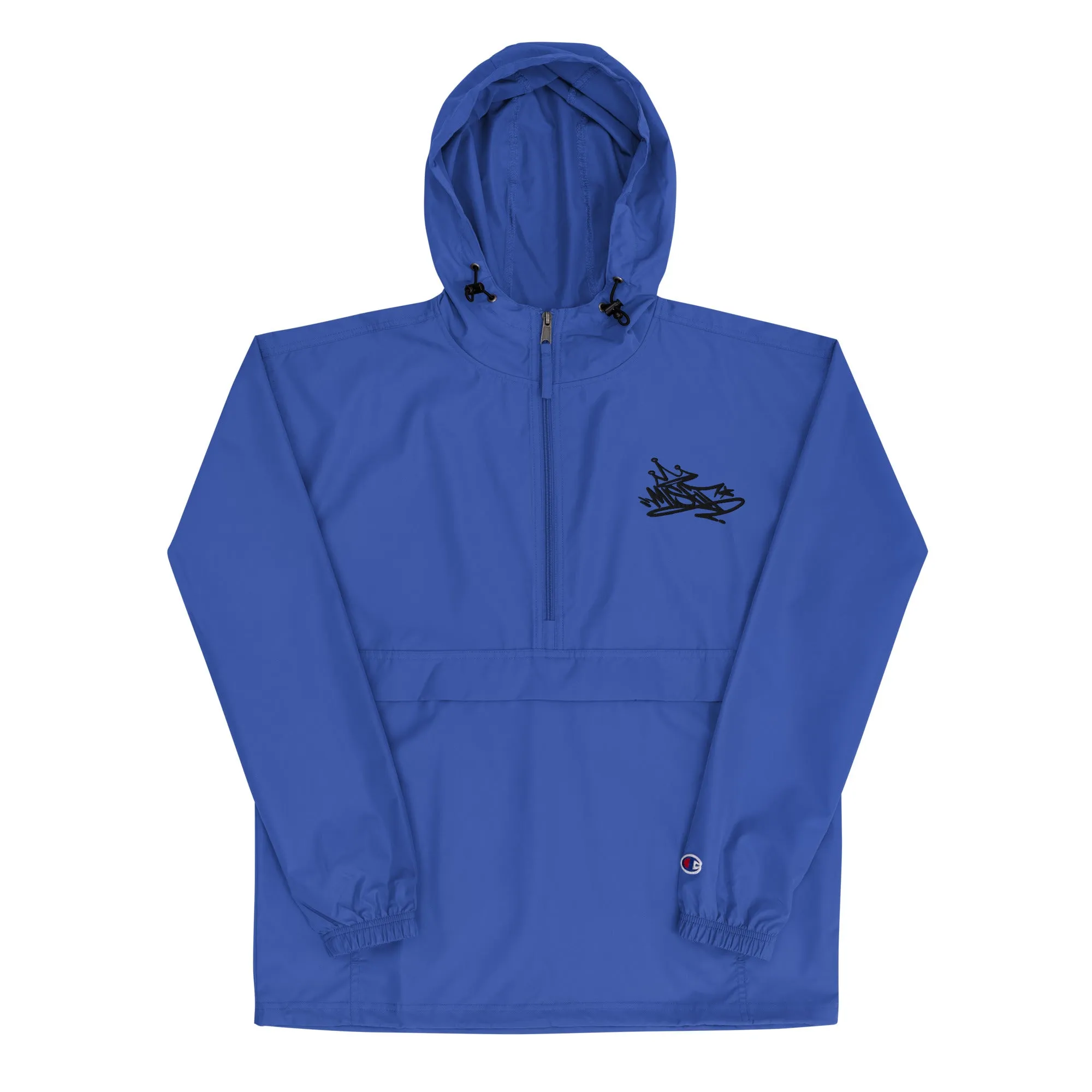 Misfit Graffiti Tag Windbreaker Jacket | Blue