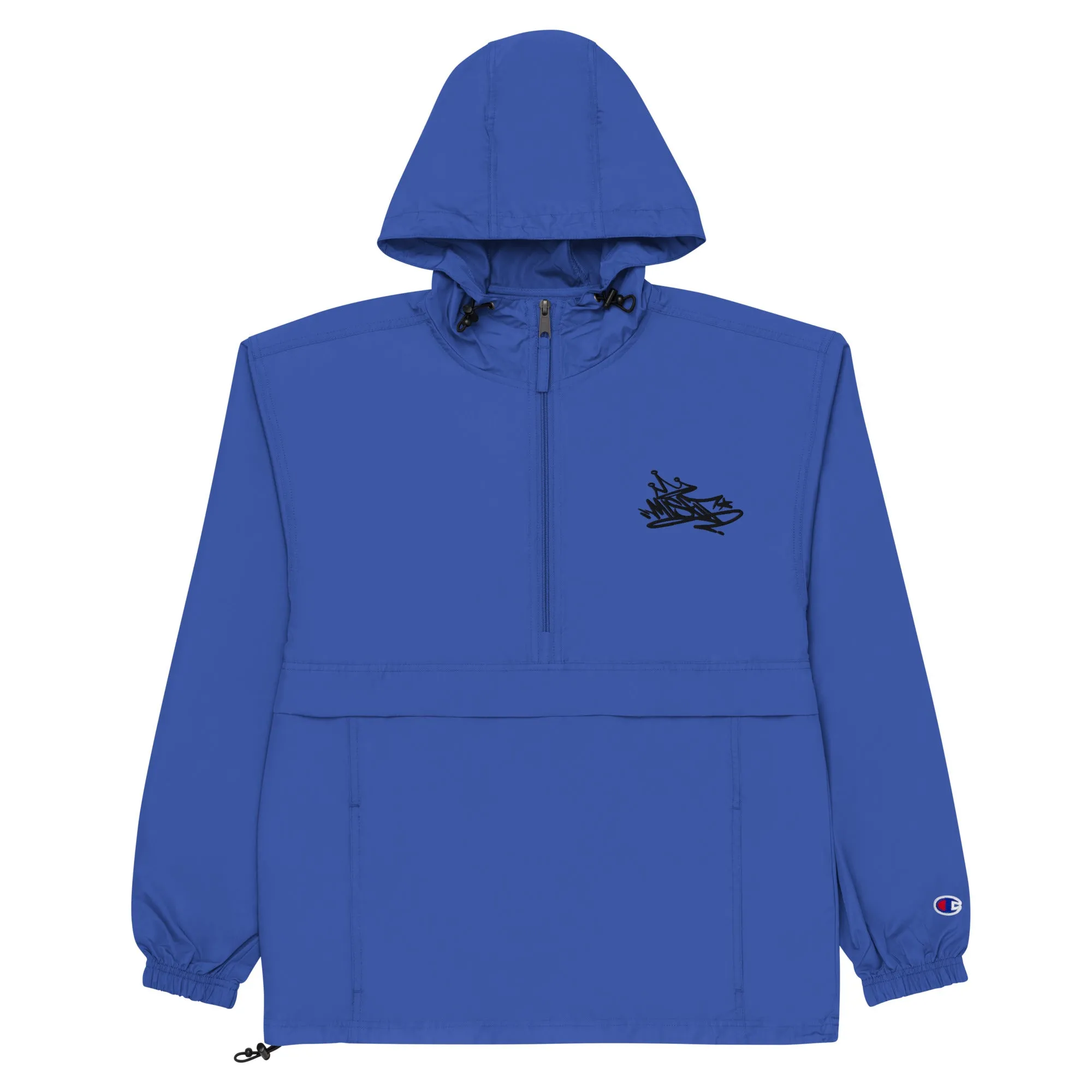 Misfit Graffiti Tag Windbreaker Jacket | Blue