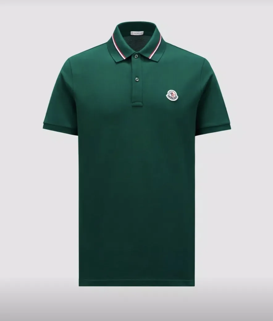 MONCLER  |Logo Patch Polo Shirt