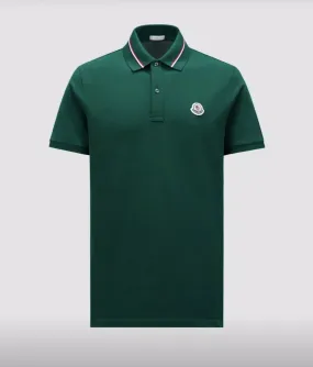 MONCLER  |Logo Patch Polo Shirt