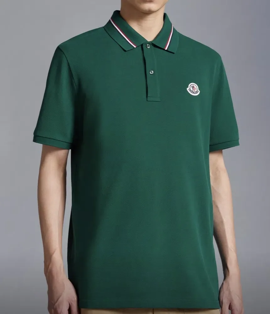 MONCLER  |Logo Patch Polo Shirt