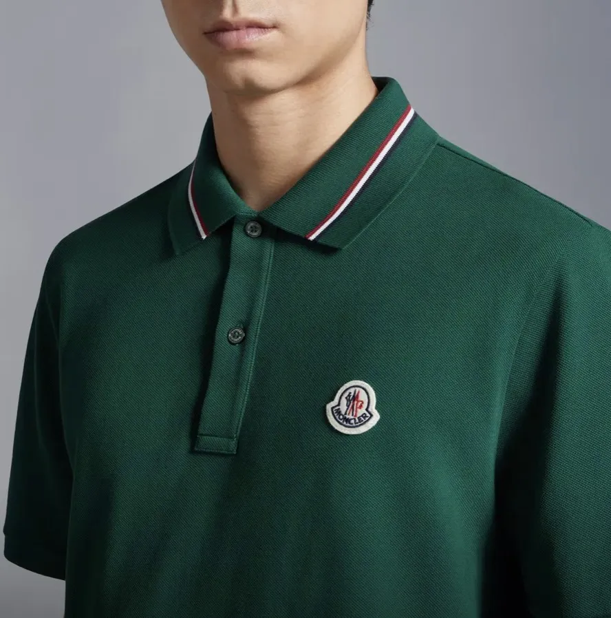 MONCLER  |Logo Patch Polo Shirt