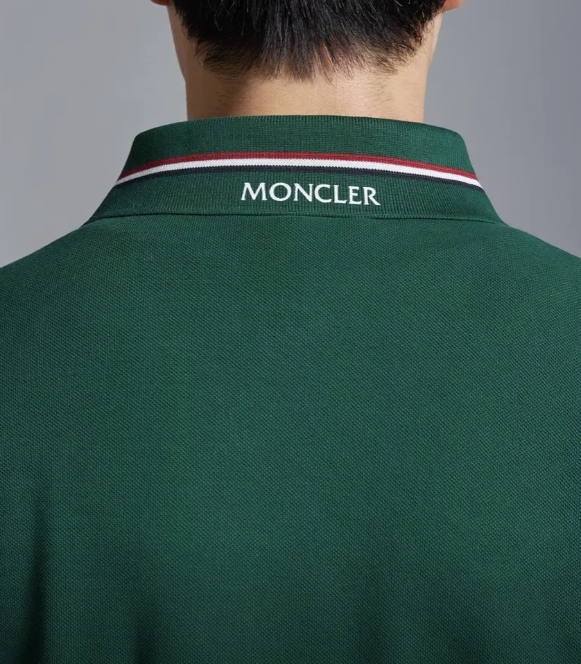 MONCLER  |Logo Patch Polo Shirt