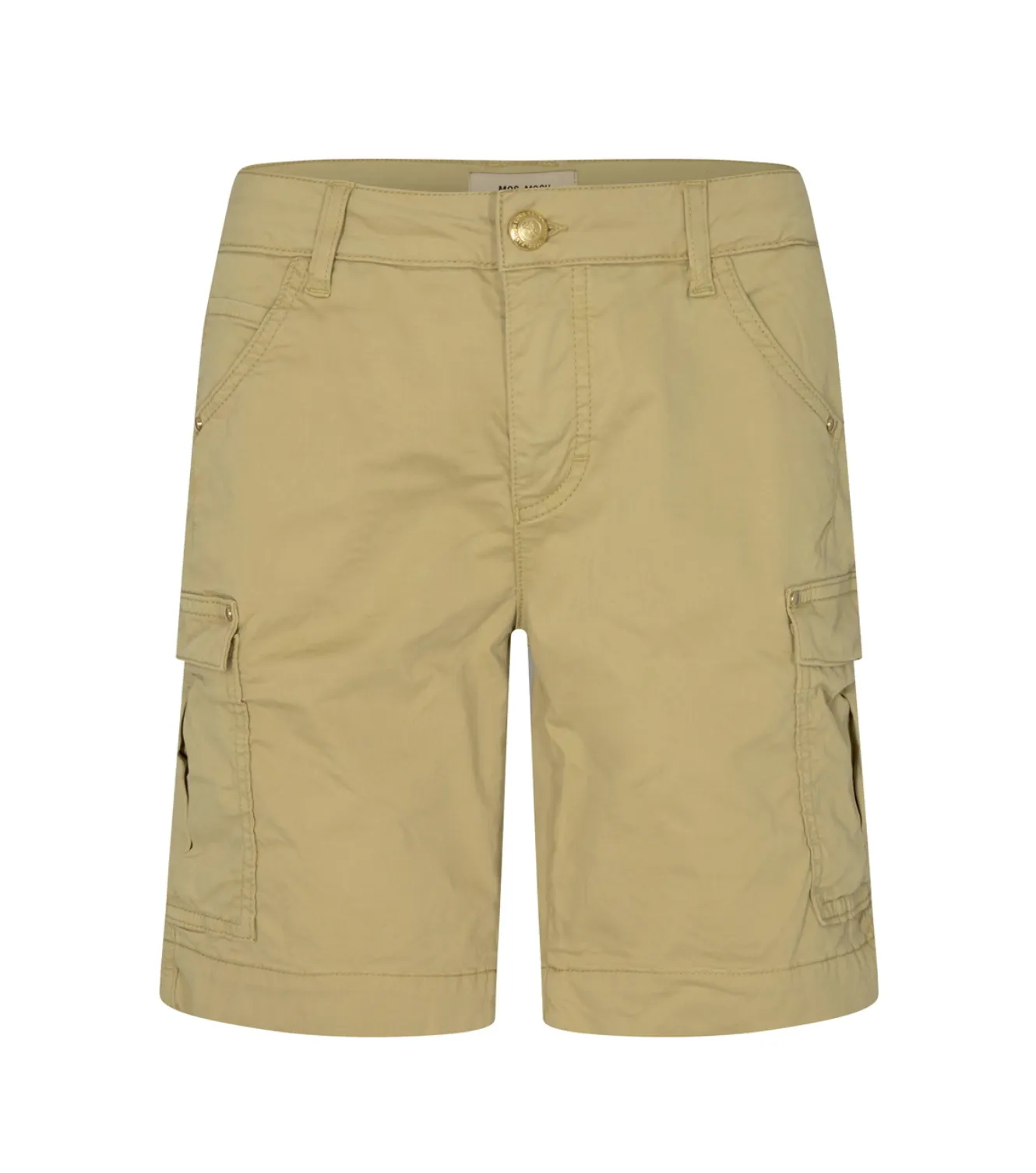 Mos Mosh - Caren Cargo Shorts Olive Gray