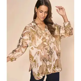 MOS MOSH JELENA VOILE MARBLE SHIRT