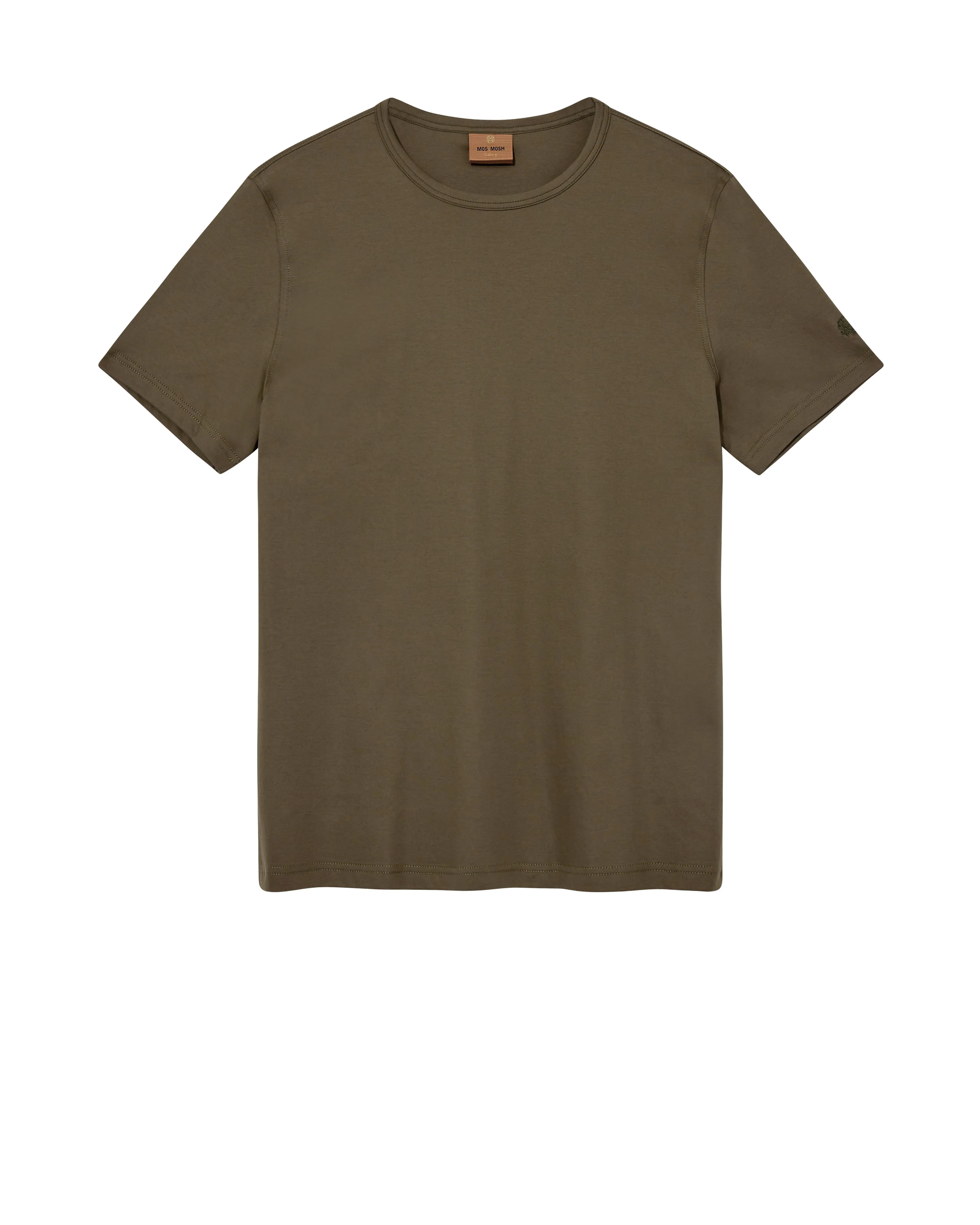 Mos Mosh Mens Perry Crunch Tee - Earth Green