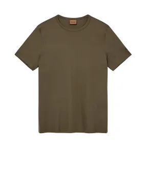 Mos Mosh Mens Perry Crunch Tee - Earth Green