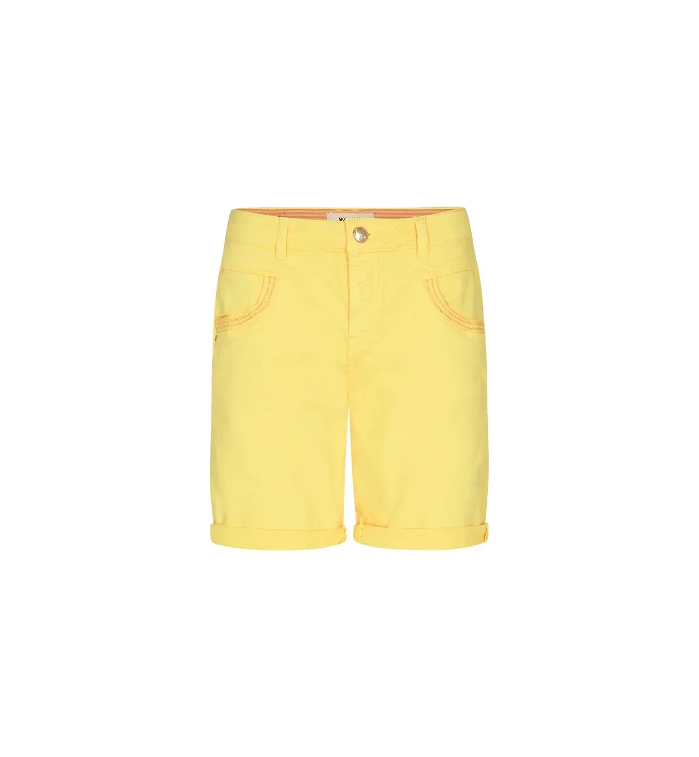 Mos Mosh - Naomi Pigment Shorts Celandine