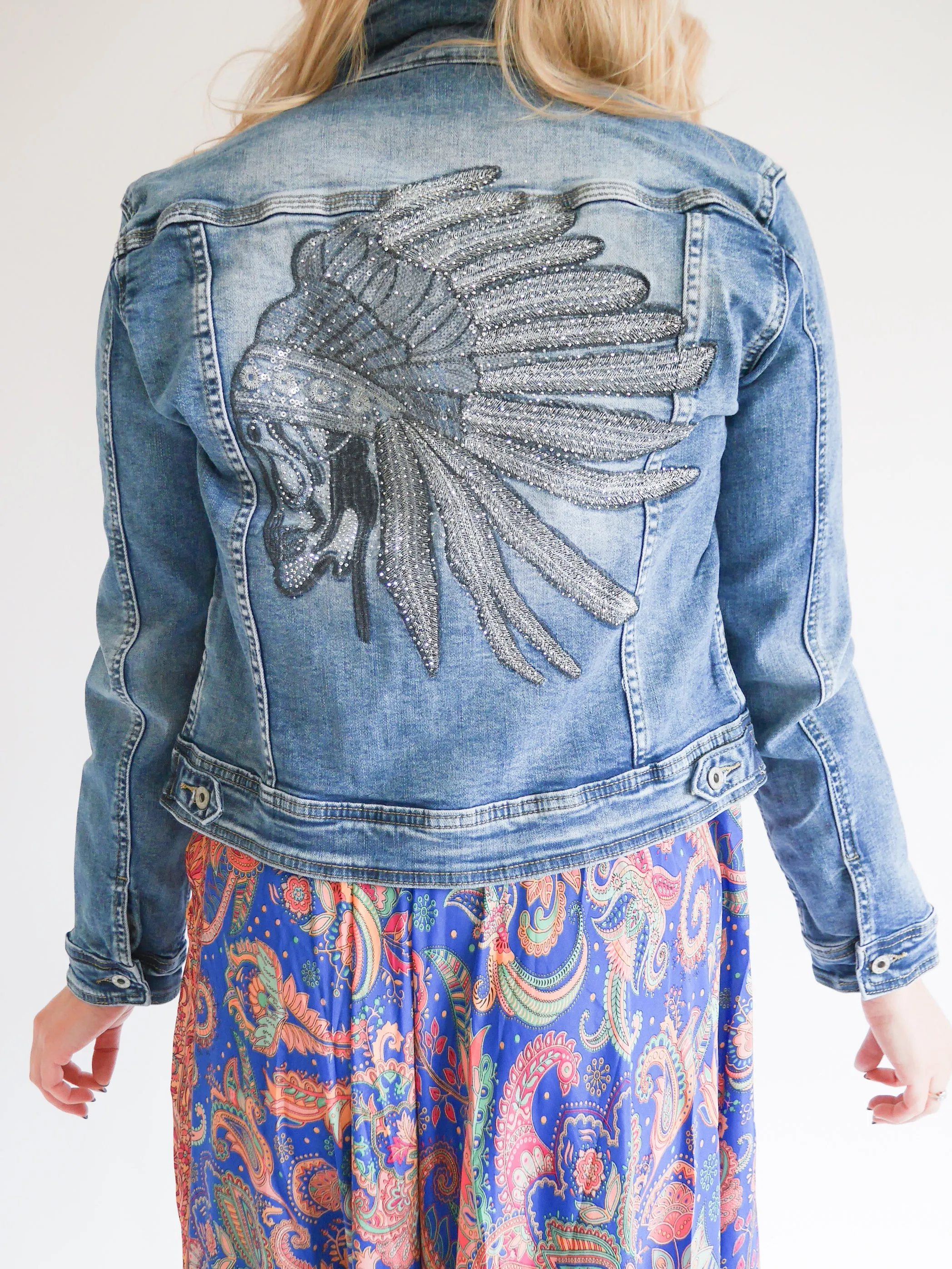 Native American Denim Jacket