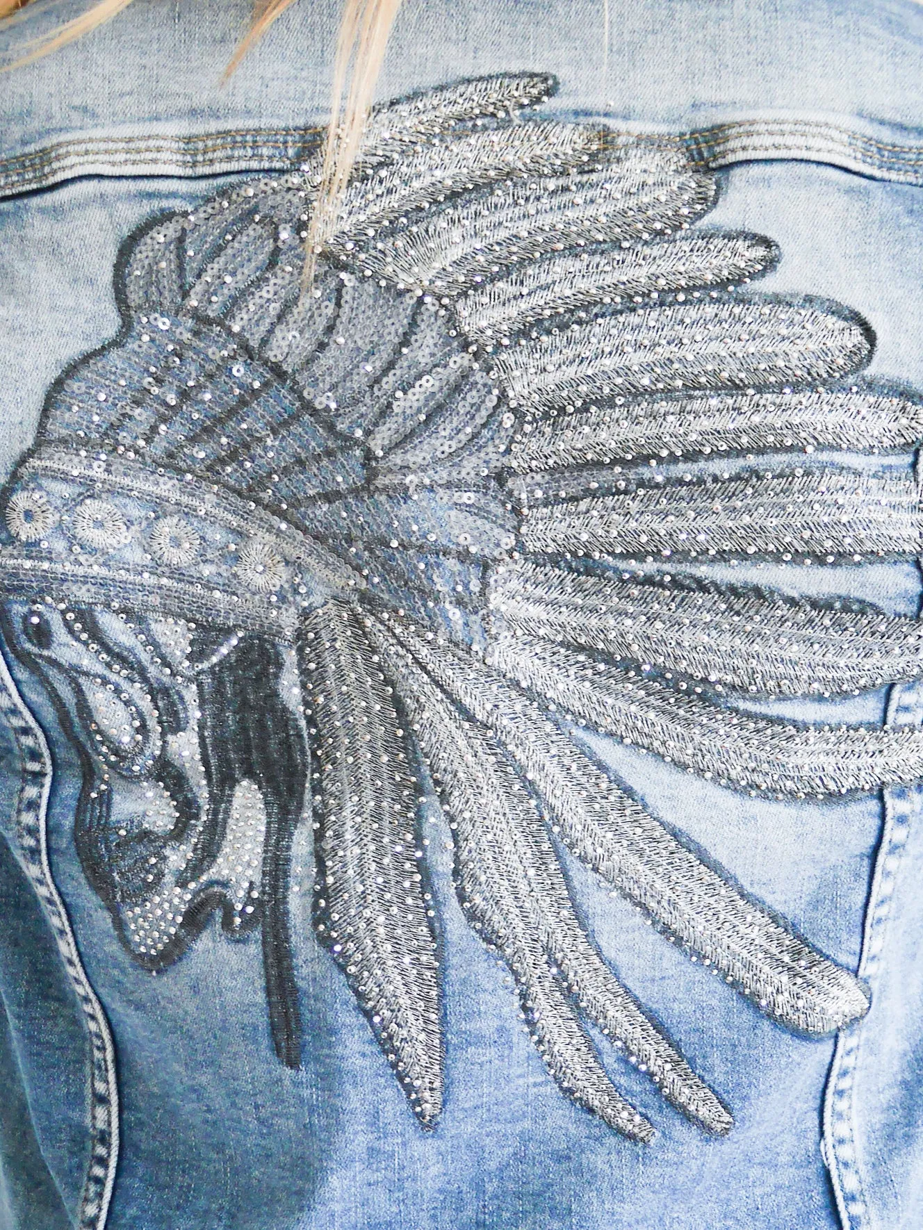 Native American Denim Jacket