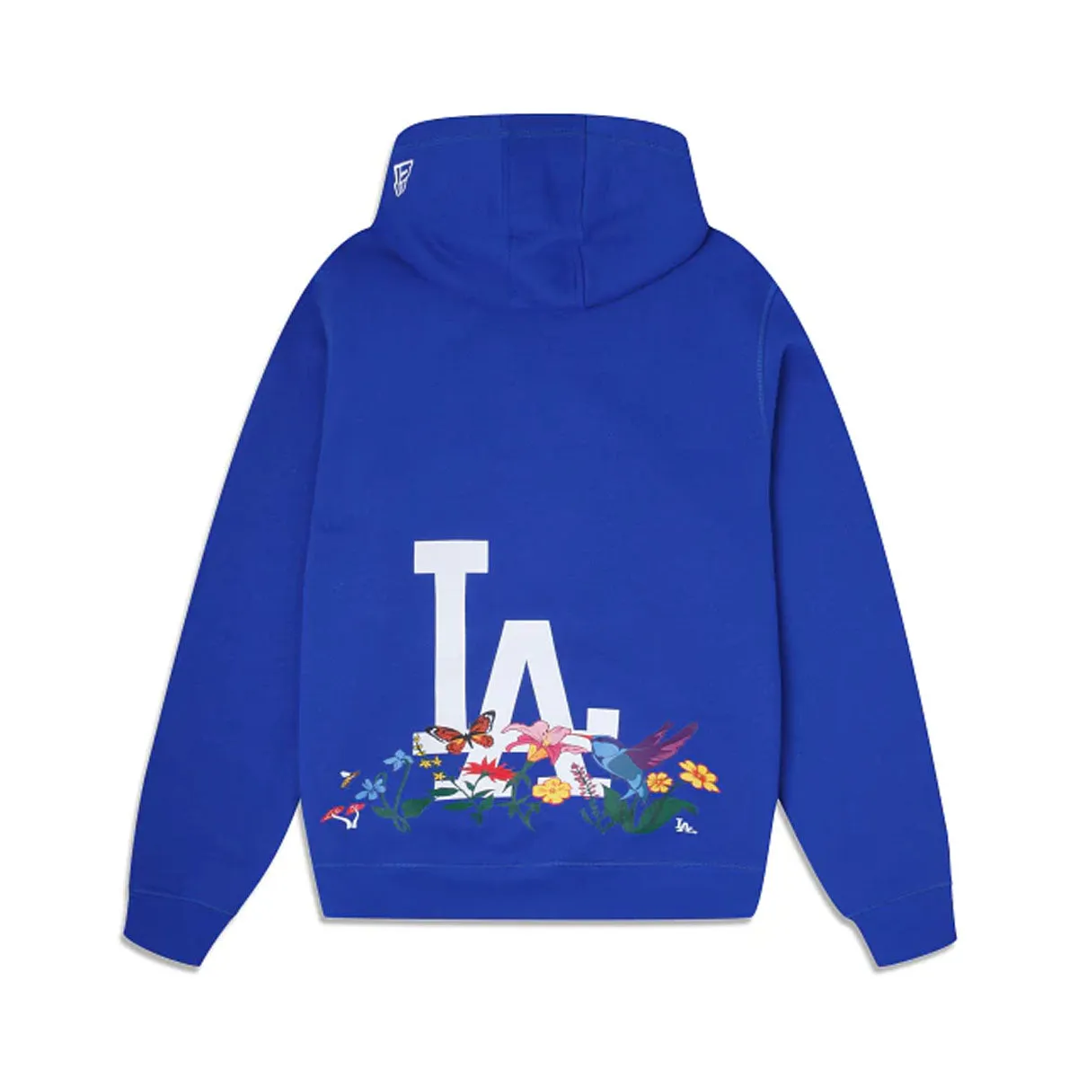 New Era Mens MLB Los Angeles Dodgers Blooming Hoodie NE96121M-13090803 Royal