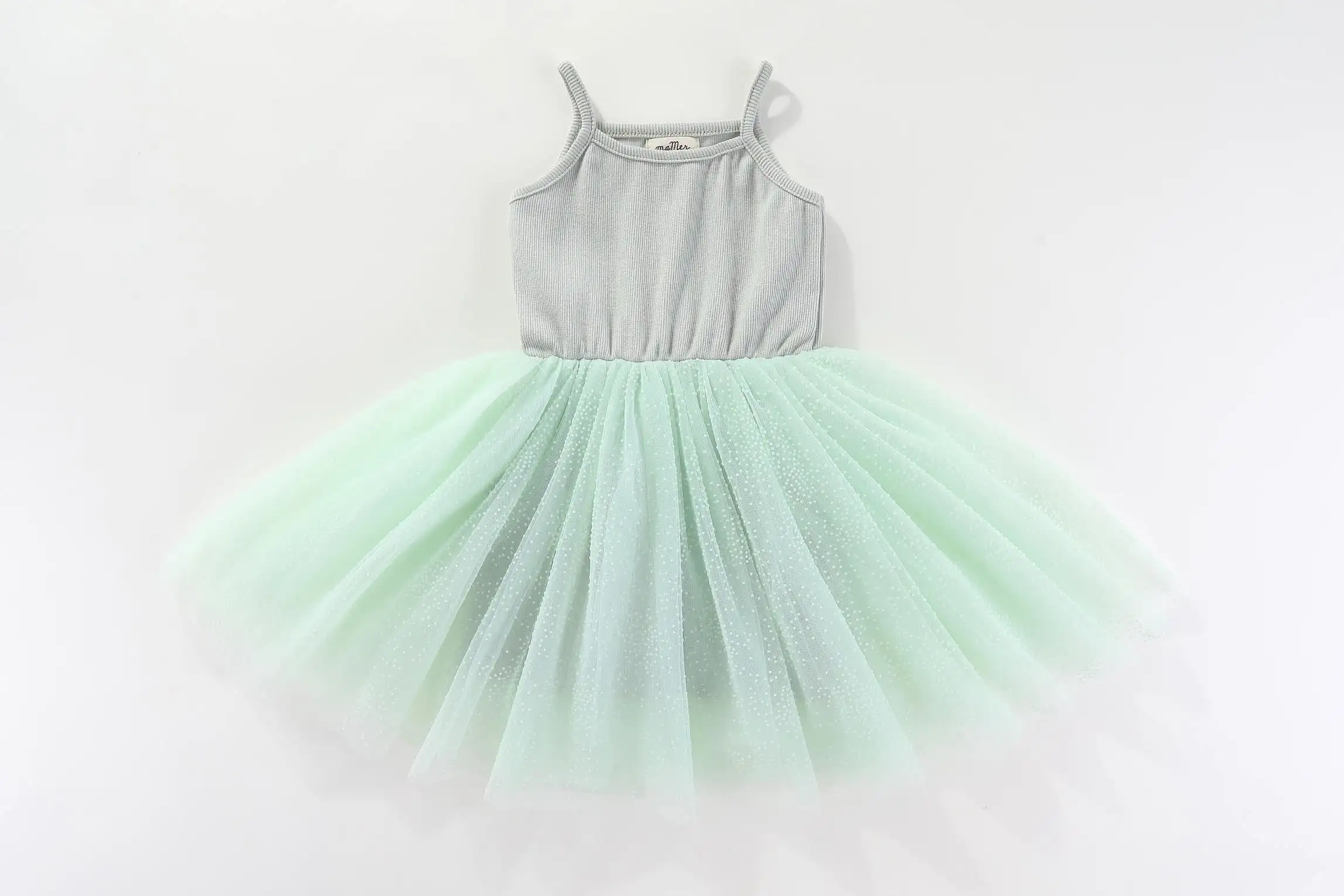 NEW! Valentina Tutu Dress - Mint Dots: 1-2Y, 2-3Y, 3-4Y, 4-5Y, 5-6Y