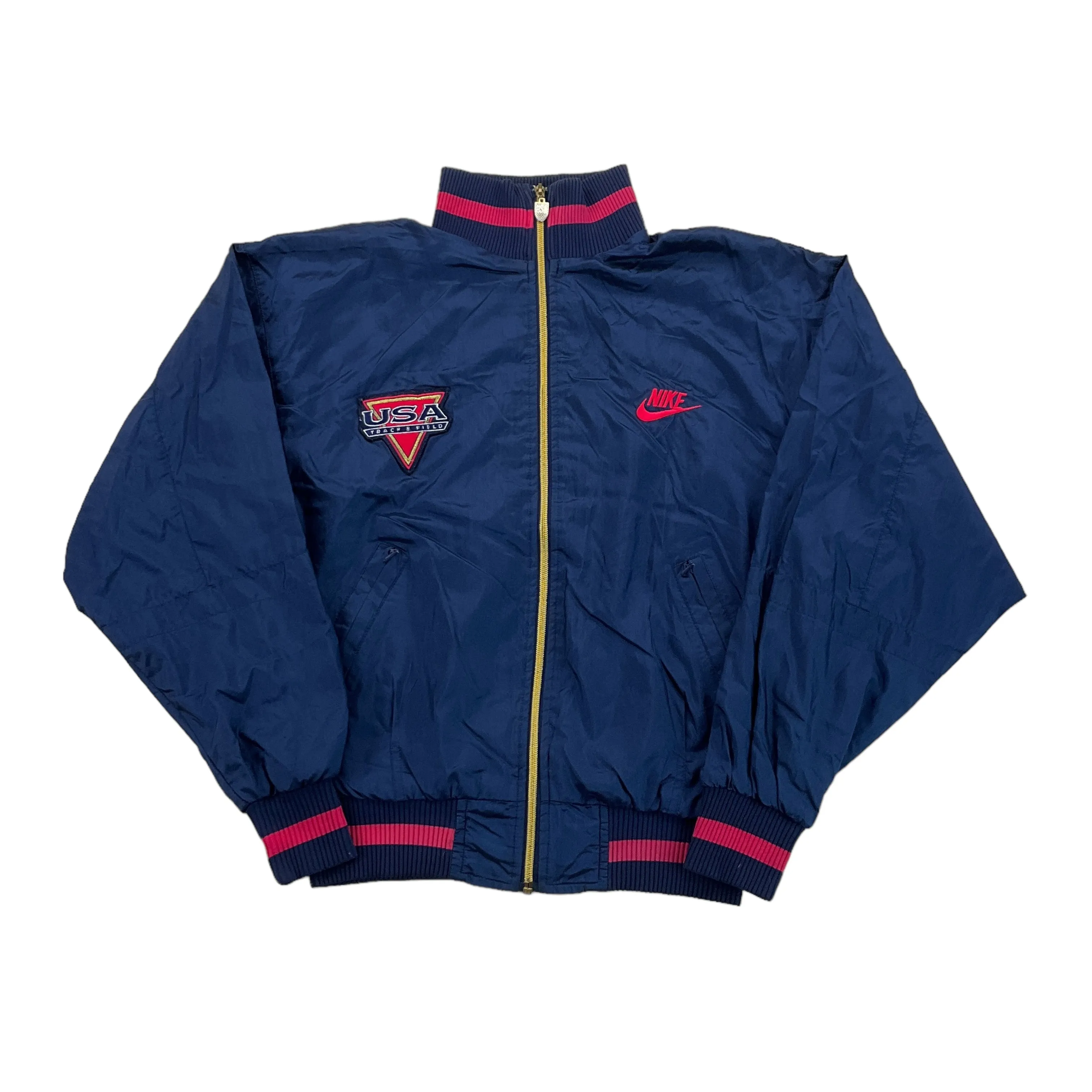 Nike 90s 'Track and Field USA' Jacket - Small