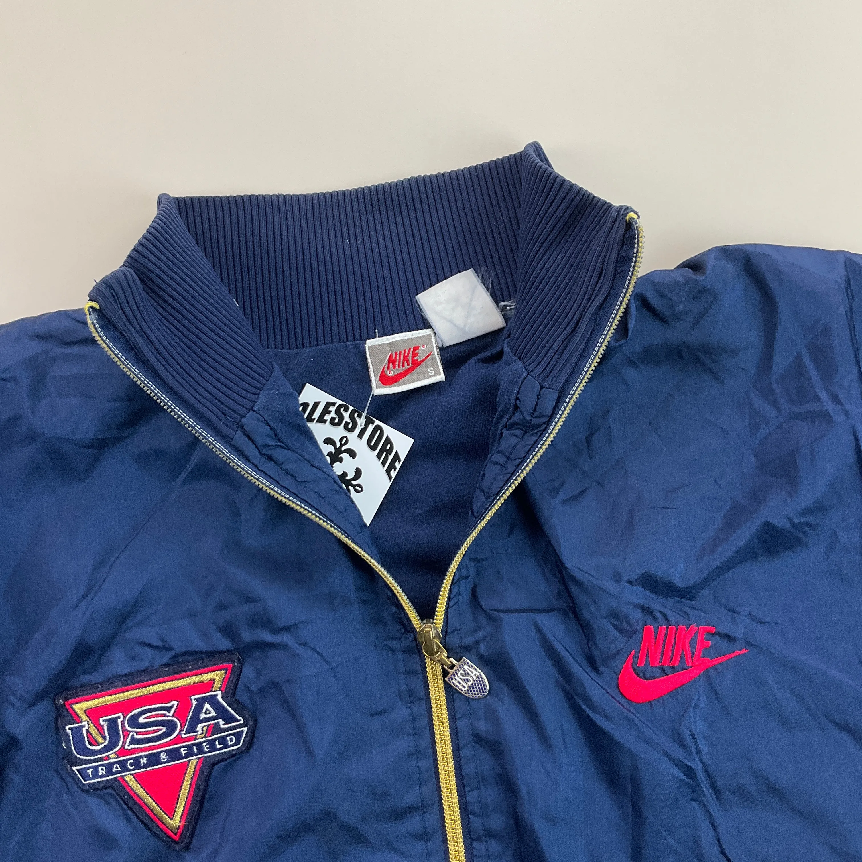 Nike 90s 'Track and Field USA' Jacket - Small