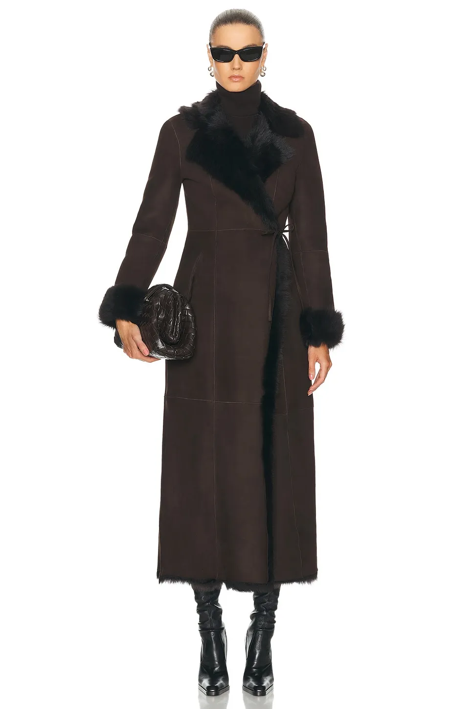 NOUR HAMMOUR Joni Coat 
        