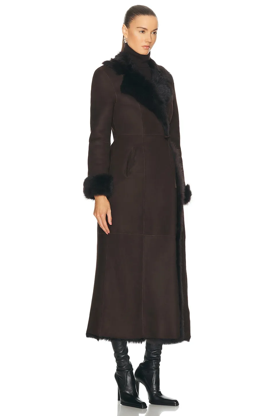 NOUR HAMMOUR Joni Coat 
        