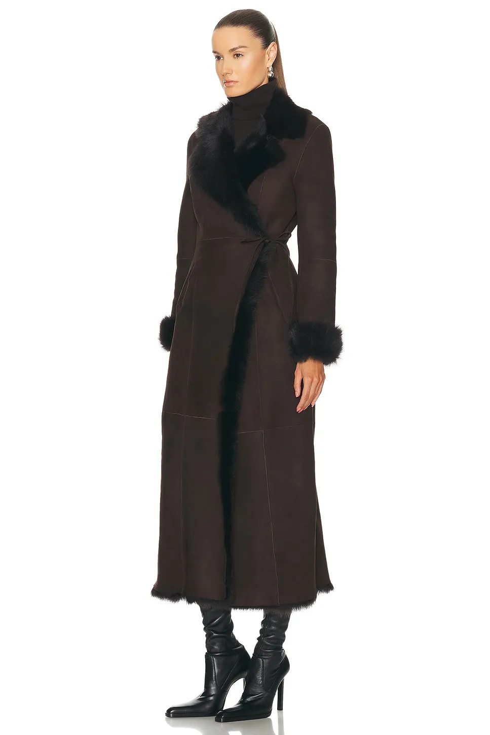 NOUR HAMMOUR Joni Coat 
        