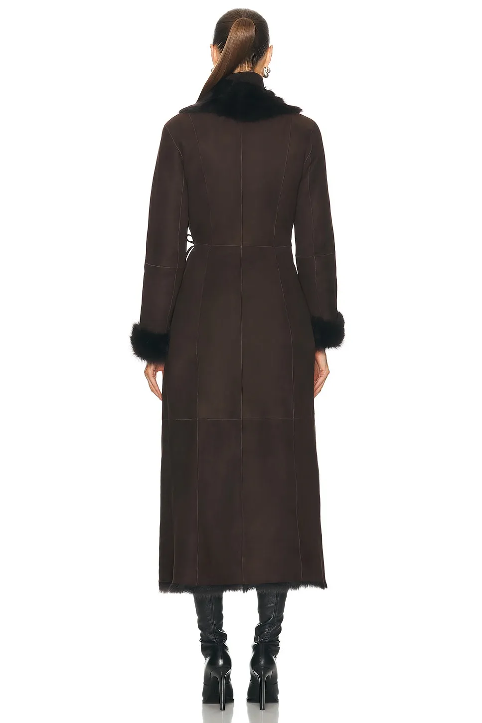 NOUR HAMMOUR Joni Coat 
        