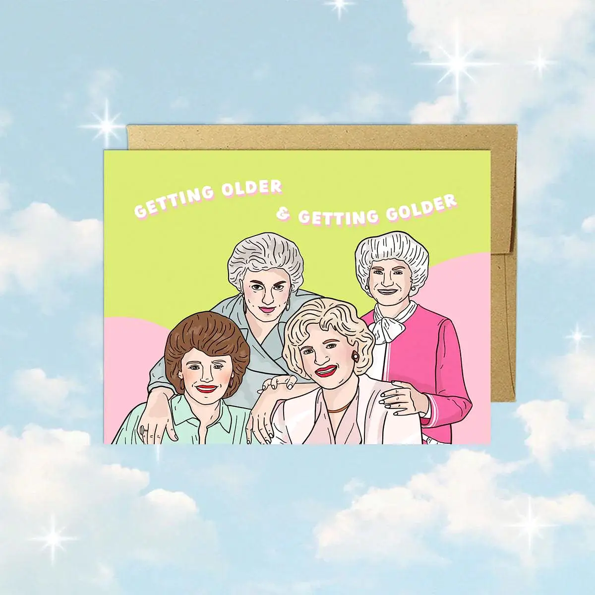 Older and Golder | Greeting Card