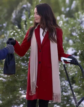 On the 12th Date of Christmas Mallory Jansen Coat | Ujackets.com