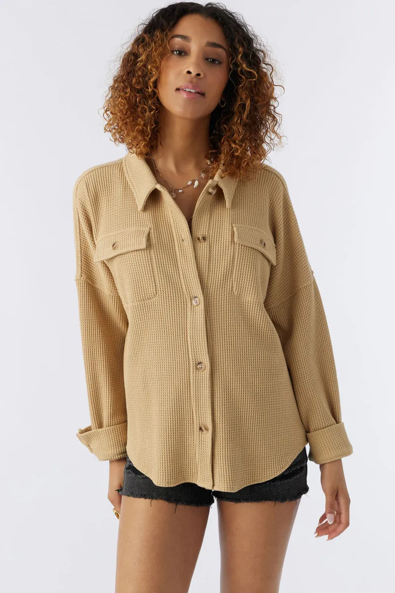 O'Neill Tour L/S Shirt-Khaki