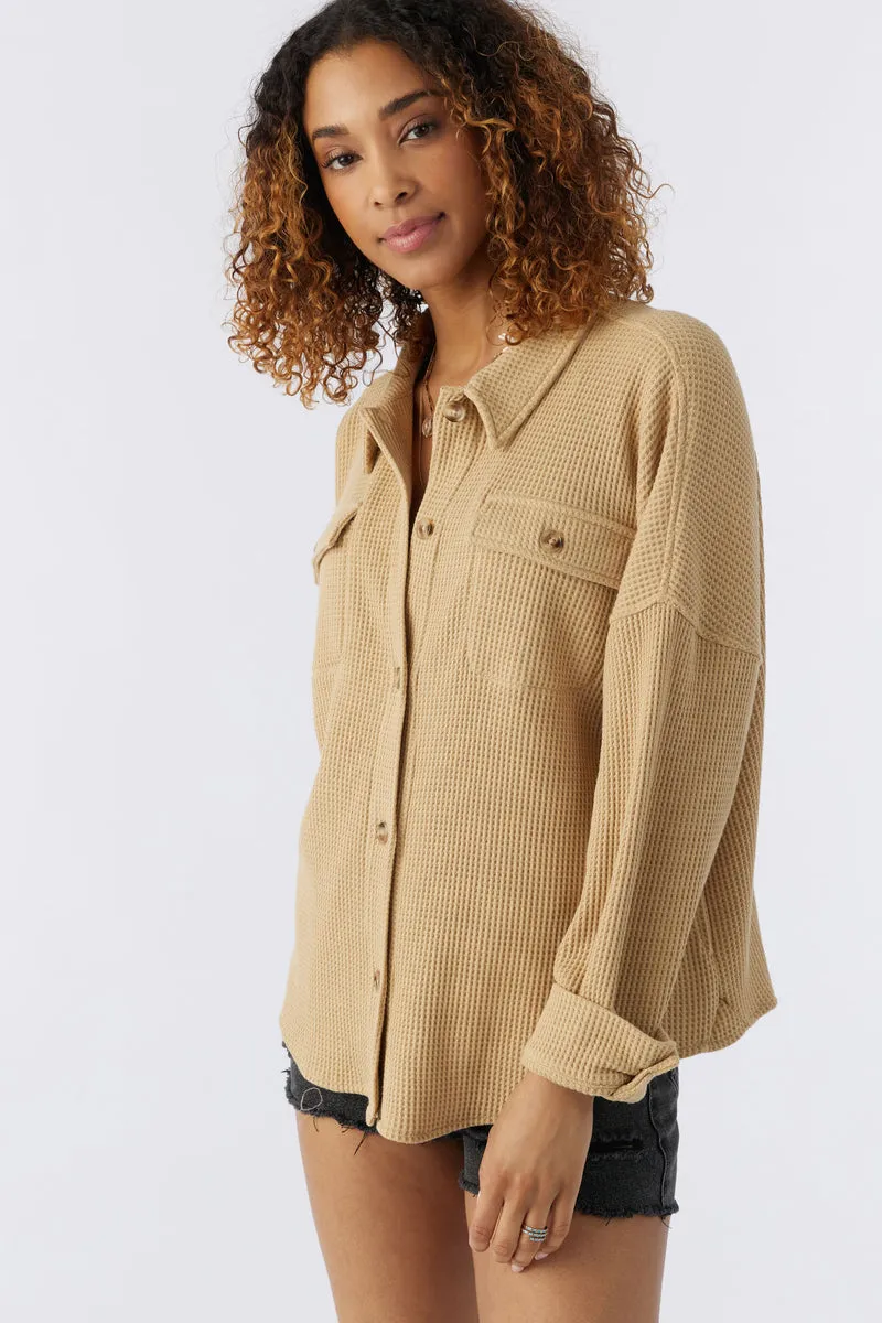 O'Neill Tour L/S Shirt-Khaki