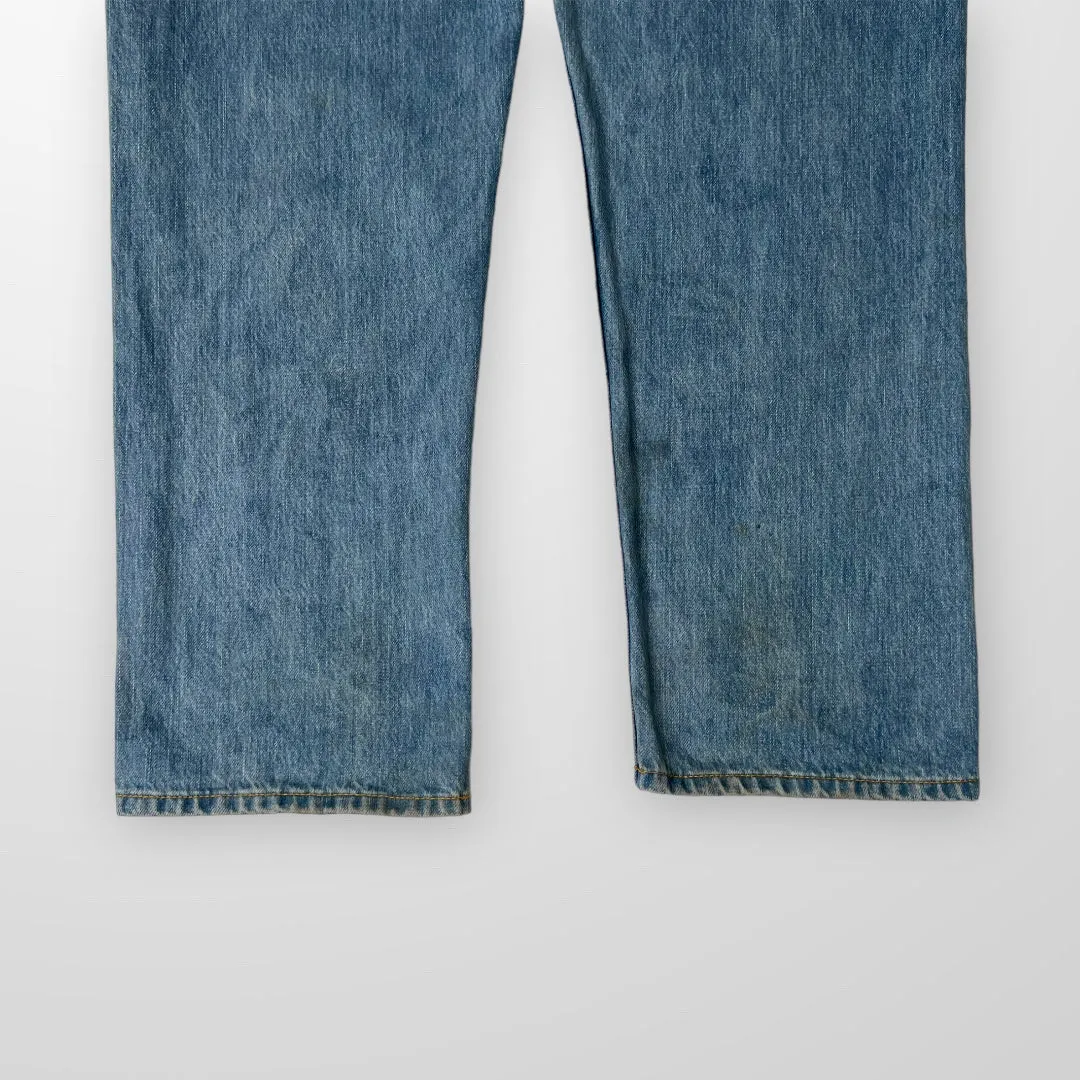 Palace Denim Jeans In Stone Wash Blue