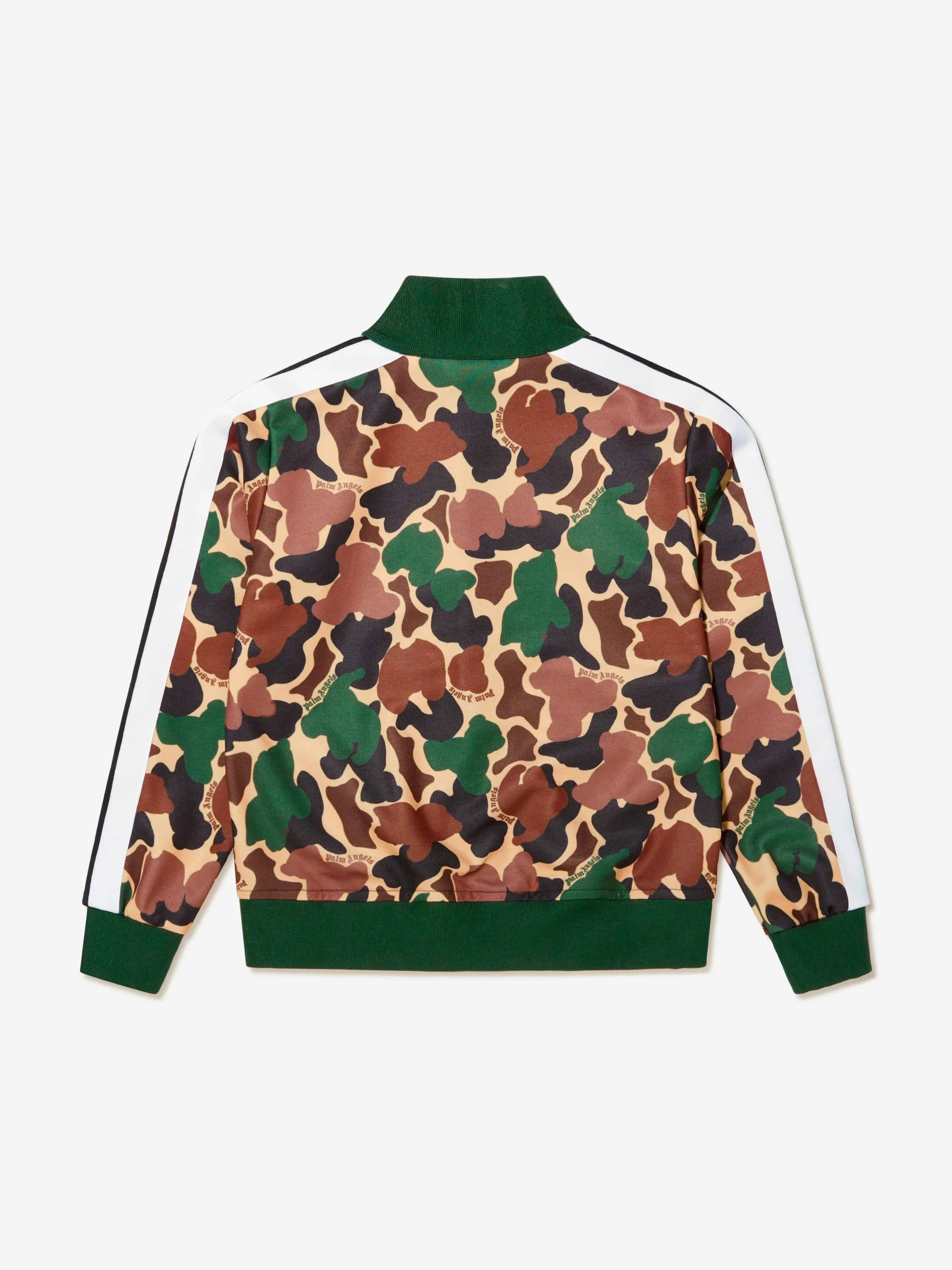 Palm Angels Boys Camouflage Print Track Jacket