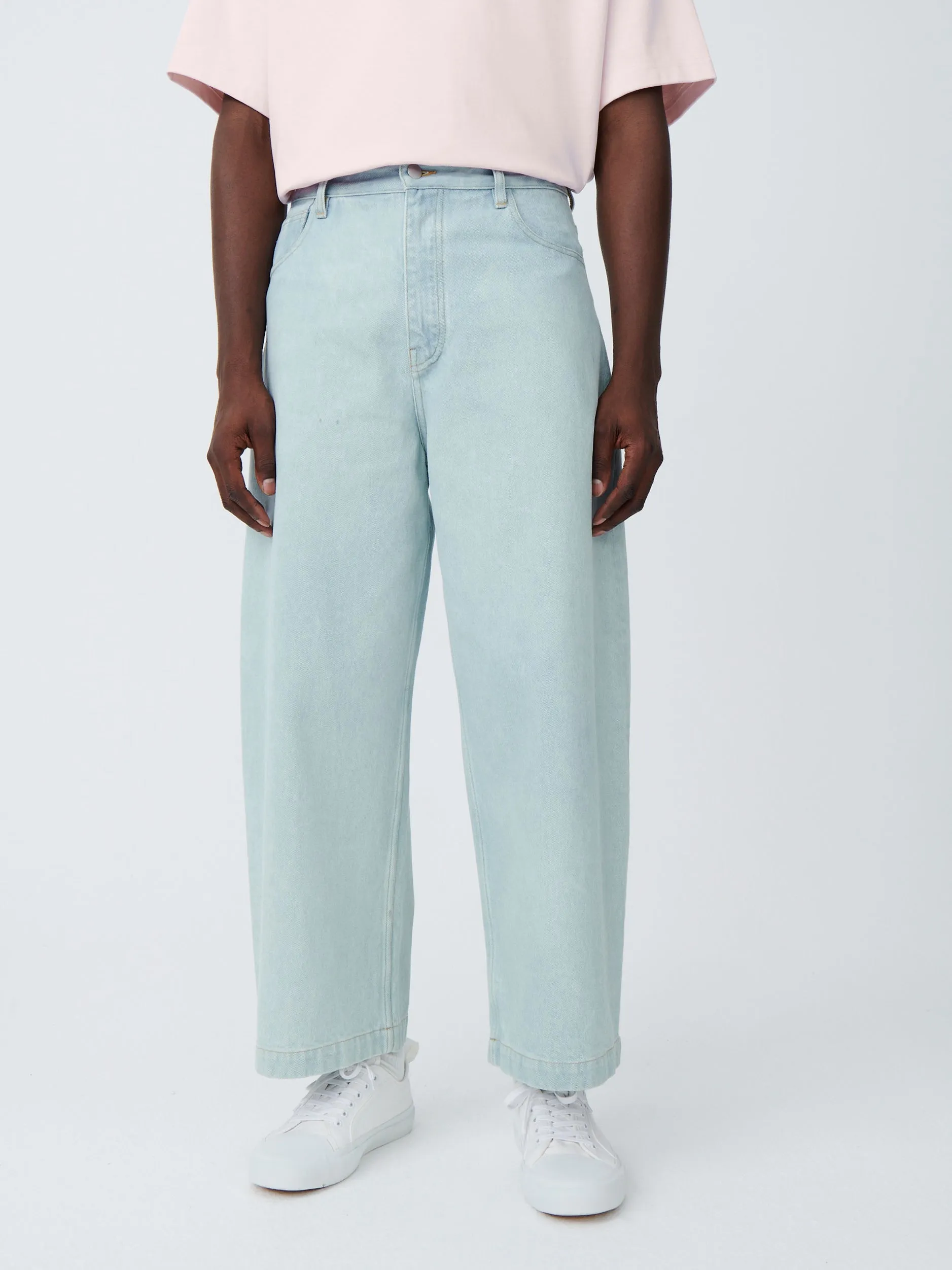 Paolo Denim Pant in Bleach Wash