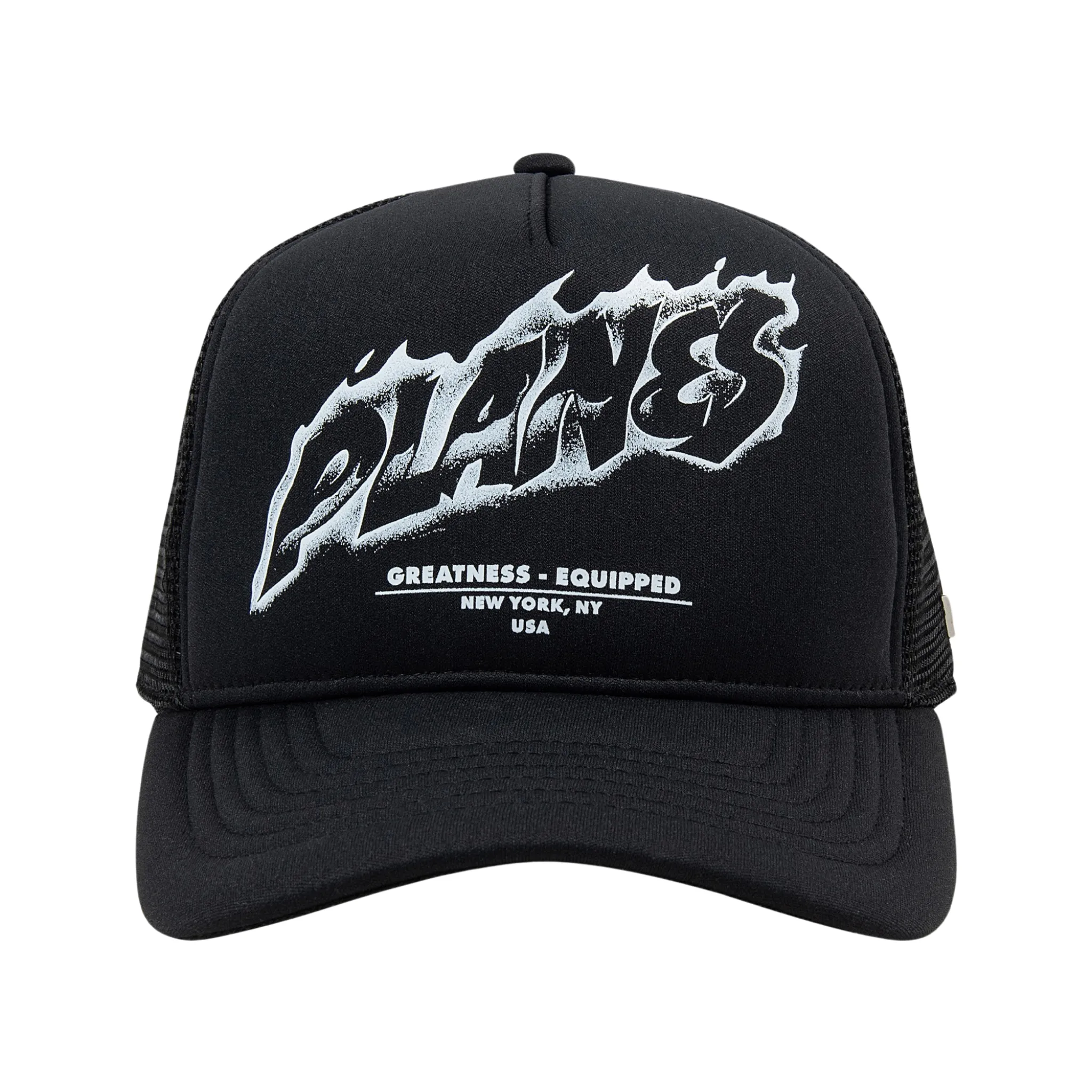 Paper Plane Greatness Equipped Trucker Hat (Black)