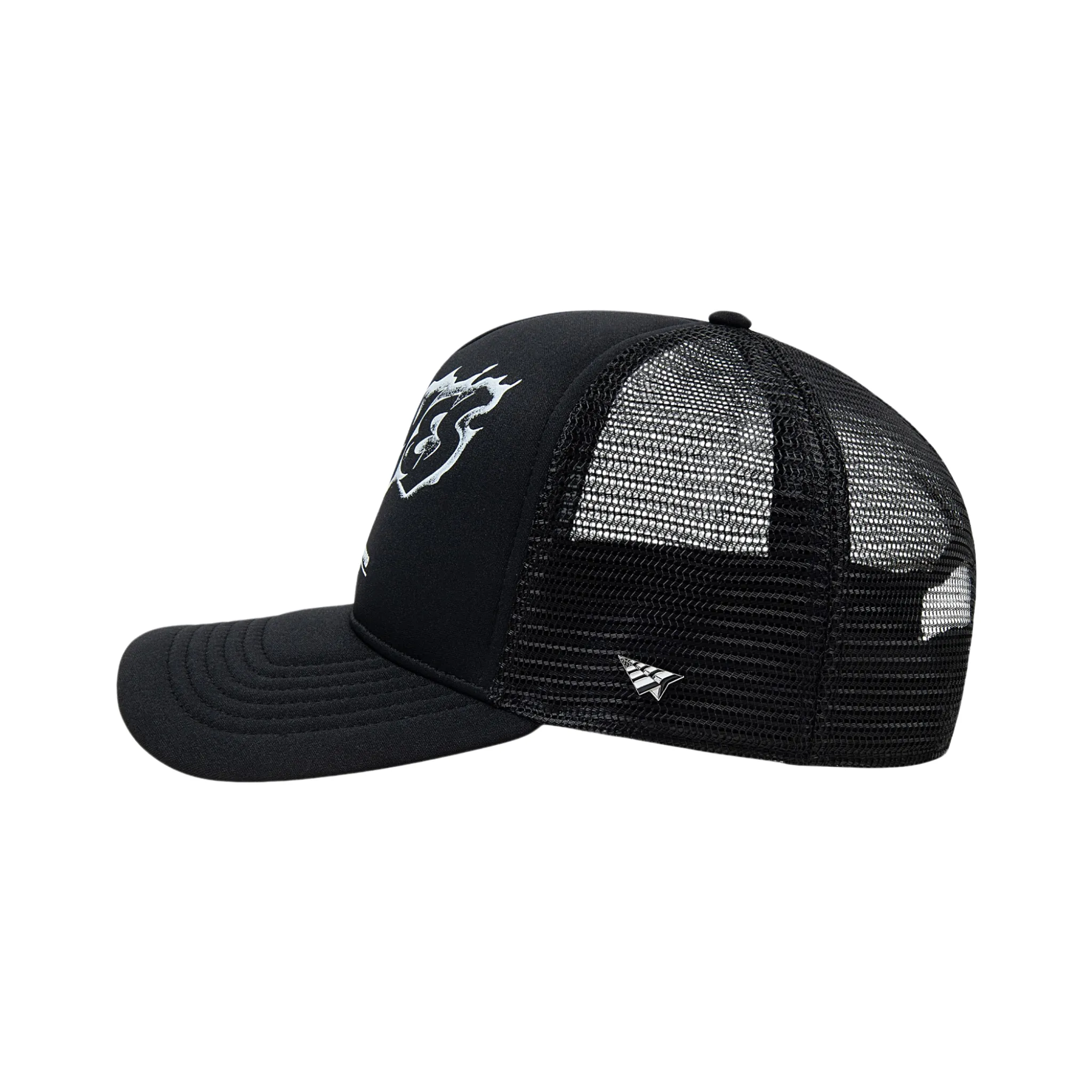 Paper Plane Greatness Equipped Trucker Hat (Black)