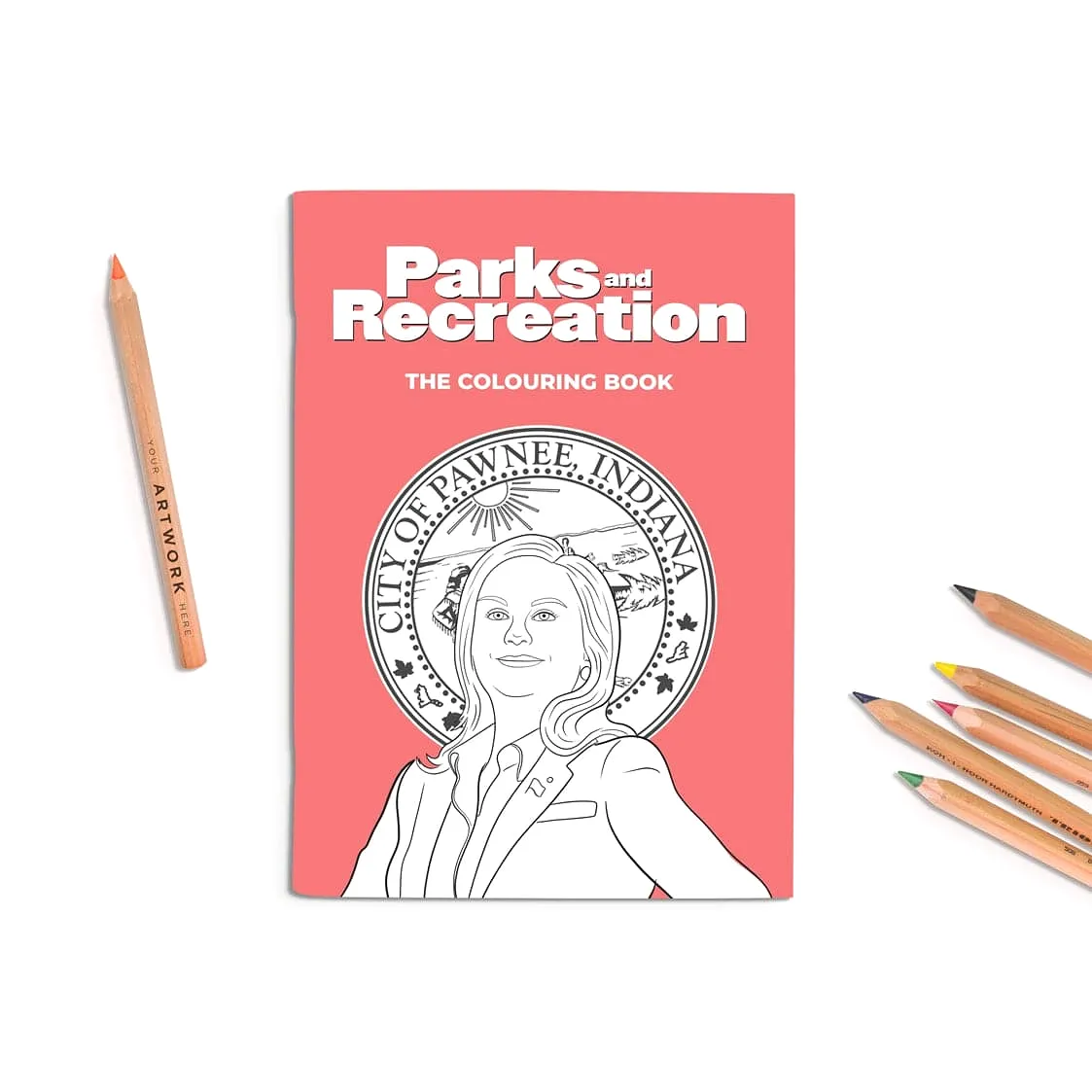 Parks & Rec Colouring Book