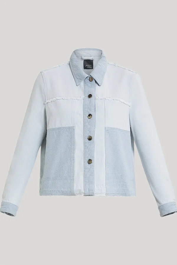 Persona (by Marina Rinaldi) MANA COTTON DENIM JACKET