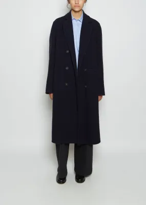 Praga Fleece Wool Coat