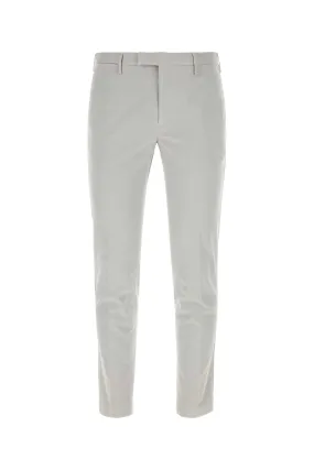 Pt Torino Light Grey Stretch Cotton Pant