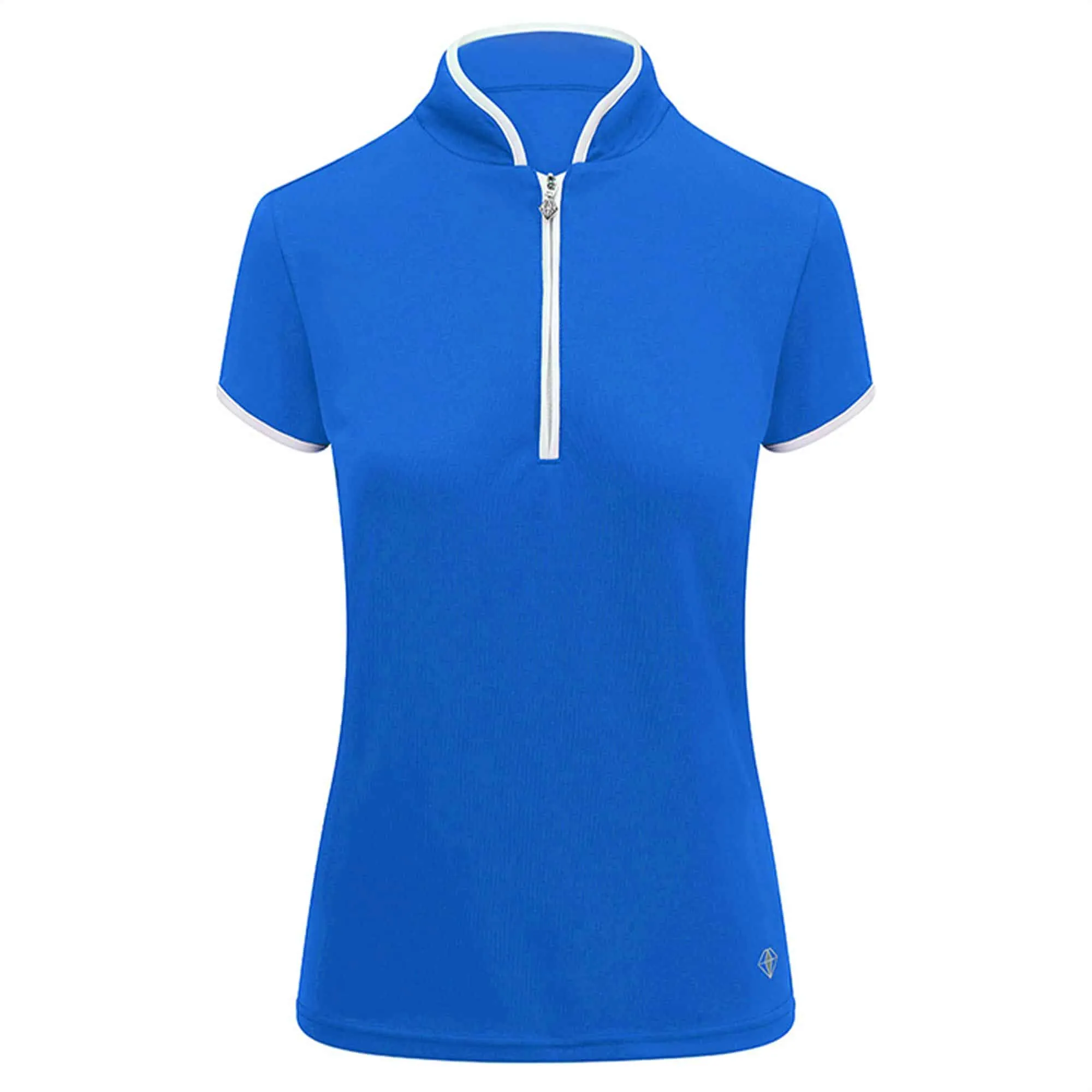 Pure Golf Bloom Ladies Golf Polo Shirt Royal Blue