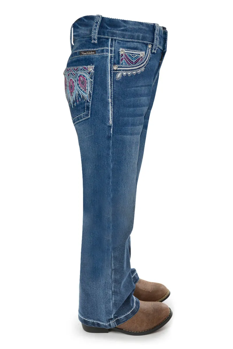 PURE WESTERN GIRLS BELLE BOOT CUT JEAN