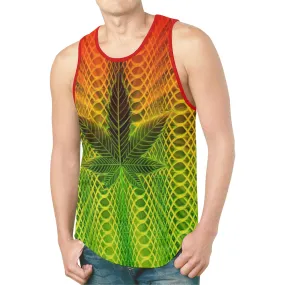 Rastafarian Herb Relaxed Fit Men's Tank Top