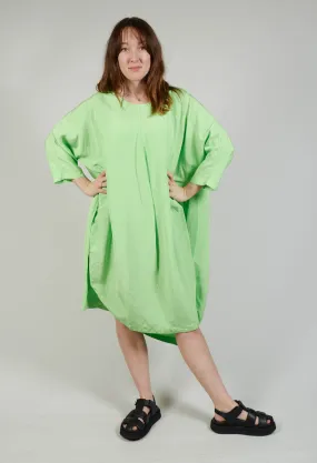 Relaxed Fit Dress in Lime